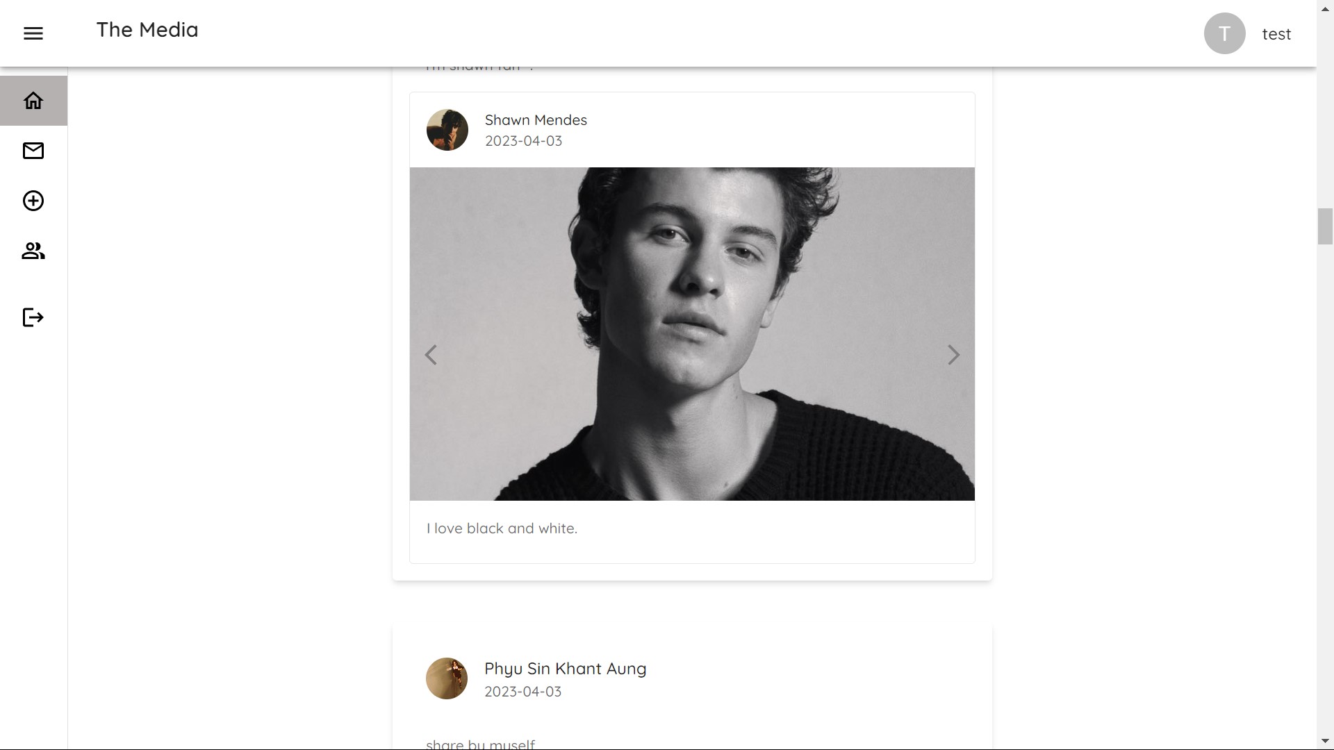 Social Media App